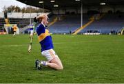 19 November 2023; Billy Seymour of Kiladangan reacts after a missed free late in the second half of the AIB Munster GAA Hurling Senior Club Championship Semi-Final match between Kiladangan, Tipperary, and Clonlara, Clare, at FBD Semple Stadium in Thurles, Tipperary. Photo by Stephen Marken/Sportsfile