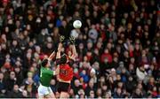 19 November 2023; David Clifford of Fossa in action against Pa Wrenn of Milltown-Castlemaine during the Kerry County Intermediate Football Championship Final match between Fossa and Milltown/Castlemaine at Austin Stack Park in Tralee, Kerry. Photo by David Fitzgerald/Sportsfile