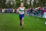 19 November 2023; Brian Fay of Raheny Shamrock AC, Dublin, competing in the Mens Senior 9000m during the 123.ie National Senior & Even Age Cross Country Championships at Gowran Demesne in Kilkenny. Photo by Ben McShane/Sportsfile