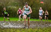 19 November 2023; Cillian Kirwan of Raheny Shamrock AC, Dublin, competing in the Mens Senior 9000m during the 123.ie National Senior & Even Age Cross Country Championships at Gowran Demesne in Kilkenny. Photo by Ben McShane/Sportsfile