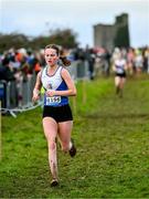 19 November 2023; Aisling Gallagher of Ratoath AC, Dublin, competing in the Girls U18 5000m during the 123.ie National Senior & Even Age Cross Country Championships at Gowran Demesne in Kilkenny. Photo by Ben McShane/Sportsfile