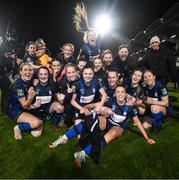 19 November 2023; Athlone Town players celebrate following the Sports Direct FAI Women's Cup Final match between Athlone Town and Shelbourne at Tallaght Stadium in Dublin. Photo by Stephen McCarthy/Sportsfile