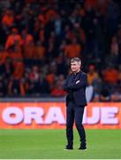 18 November 2023; Republic of Ireland manager Stephen Kenny before the UEFA EURO 2024 Championship qualifying group B match between Netherlands and Republic of Ireland at Johan Cruijff ArenA in Amsterdam, Netherlands. Photo by Seb Daly/Sportsfile