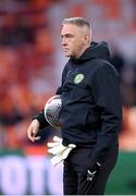 18 November 2023; Republic of Ireland goalkeeping coach Dean Kiely before the UEFA EURO 2024 Championship qualifying group B match between Netherlands and Republic of Ireland at Johan Cruijff ArenA in Amsterdam, Netherlands. Photo by Seb Daly/Sportsfile