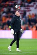 18 November 2023; Republic of Ireland goalkeeping coach Dean Kiely before the UEFA EURO 2024 Championship qualifying group B match between Netherlands and Republic of Ireland at Johan Cruijff ArenA in Amsterdam, Netherlands. Photo by Seb Daly/Sportsfile