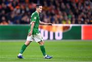 18 November 2023; Josh Cullen of Republic of Ireland during the UEFA EURO 2024 Championship qualifying group B match between Netherlands and Republic of Ireland at Johan Cruijff ArenA in Amsterdam, Netherlands. Photo by Seb Daly/Sportsfile