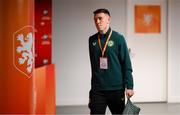 18 November 2023; Dara O'Shea of Republic of Ireland before the UEFA EURO 2024 Championship qualifying group B match between Netherlands and Republic of Ireland at Johan Cruijff ArenA in Amsterdam, Netherlands. Photo by Stephen McCarthy/Sportsfile