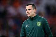 18 November 2023; Josh Cullen of Republic of Ireland before the UEFA EURO 2024 Championship qualifying group B match between Netherlands and Republic of Ireland at Johan Cruijff ArenA in Amsterdam, Netherlands. Photo by Stephen McCarthy/Sportsfile