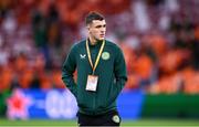 18 November 2023; Jason Knight of Republic of Ireland before the UEFA EURO 2024 Championship qualifying group B match between Netherlands and Republic of Ireland at Johan Cruijff ArenA in Amsterdam, Netherlands. Photo by Stephen McCarthy/Sportsfile