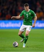 18 November 2023; Dara O'Shea of Republic of Ireland during the UEFA EURO 2024 Championship qualifying group B match between Netherlands and Republic of Ireland at Johan Cruijff ArenA in Amsterdam, Netherlands. Photo by Stephen McCarthy/Sportsfile