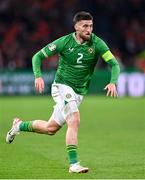 18 November 2023; Matt Doherty of Republic of Ireland during the UEFA EURO 2024 Championship qualifying group B match between Netherlands and Republic of Ireland at Johan Cruijff ArenA in Amsterdam, Netherlands. Photo by Stephen McCarthy/Sportsfile
