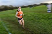 19 November 2023; Niamh Cunneen of Nenagh Olympic AC, Tipperary, competing in the Womens U23 9000m during the 123.ie National Senior & Even Age Cross Country Championships at Gowran Demesne in Kilkenny. Photo by Ben McShane/Sportsfile