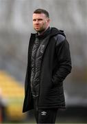 19 November 2023; Athlone Town manager Ciarán Kilduff before the Sports Direct FAI Women's Cup Final match between Athlone Town and Shelbourne at Tallaght Stadium in Dublin. Photo by Stephen McCarthy/Sportsfile
