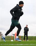 20 November 2023; Callum Robinson during a Republic of Ireland training session at the FAI National Training Centre in Abbotstown, Dublin. Photo by Stephen McCarthy/Sportsfile