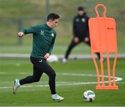 20 November 2023; Jamie McGrath during a Republic of Ireland training session at the FAI National Training Centre in Abbotstown, Dublin. Photo by Stephen McCarthy/Sportsfile