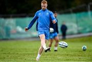 20 November 2023; Ciarán Frawley during a squad training session on the Leinster Rugby 12 Counties Tour at Kilkenny College in Kilkenny. Photo by Harry Murphy/Sportsfile