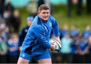 20 November 2023; Tadhg Furlong during a squad training session on the Leinster Rugby 12 Counties Tour at Kilkenny College in Kilkenny. Photo by Harry Murphy/Sportsfile