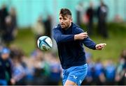 20 November 2023; Ross Byrne during a squad training session on the Leinster Rugby 12 Counties Tour at Kilkenny College in Kilkenny. Photo by Harry Murphy/Sportsfile