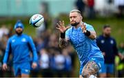 20 November 2023; Andrew Porter during a squad training session on the Leinster Rugby 12 Counties Tour at Kilkenny College in Kilkenny. Photo by Harry Murphy/Sportsfile