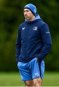 20 November 2023; Backs coach Andrew Goodman during a squad training session on the Leinster Rugby 12 Counties Tour at Kilkenny College in Kilkenny. Photo by Harry Murphy/Sportsfile