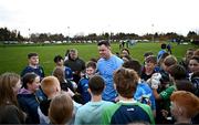 20 November 2023; James Ryan signs autographs after a squad training session on the Leinster Rugby 12 Counties Tour at Kilkenny College in Kilkenny. Photo by Harry Murphy/Sportsfile