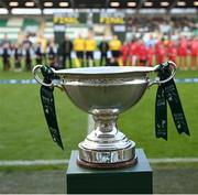 19 November 2023; A general view of the FAI Cup before the Sports Direct FAI Women's Cup Final match between Athlone Town and Shelbourne at Tallaght Stadium in Dublin. Photo by Stephen McCarthy/Sportsfile