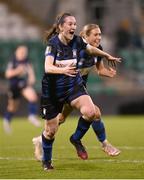19 November 2023; Gillian Keenan of Athlone Town celebrates after scoring her side's second goal during the Sports Direct FAI Women's Cup Final match between Athlone Town and Shelbourne at Tallaght Stadium in Dublin. Photo by Stephen McCarthy/Sportsfile