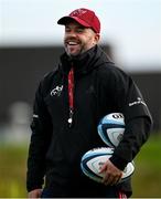 21 November 2023; Skills coach Mossie Lawler during a Munster rugby squad training session at University of Limerick in Limerick. Photo by Brendan Moran/Sportsfile