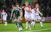20 November 2023; Morten Hjulmand of Denmark during the UEFA EURO 2024 Qualifying Round Group H match between Northern Ireland and Denmark at the National Stadium at Windsor Park in Belfast. Photo by Ramsey Cardy/Sportsfile