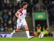 20 November 2023; Thomas Delaney of Denmark during the UEFA EURO 2024 Qualifying Round Group H match between Northern Ireland and Denmark at the National Stadium at Windsor Park in Belfast. Photo by Ramsey Cardy/Sportsfile