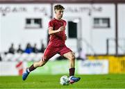 30 October 2023; Aaron Neary of Galway United during the EA SPORTS MU19 LOI Enda McGuill Cup match between Galway United and Shamrock Rovers at Eamon Deacy Park in Galway. Photo by Ben McShane/Sportsfile