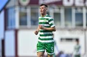 30 October 2023; Daniel Burgin of Shamrock Rovers during the EA SPORTS MU19 LOI Enda McGuill Cup match between Galway United and Shamrock Rovers at Eamon Deacy Park in Galway. Photo by Ben McShane/Sportsfile