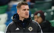 20 November 2023; Steven Davis of Northern Ireland before the UEFA EURO 2024 Qualifying Round Group H match between Northern Ireland and Denmark at the National Stadium at Windsor Park in Belfast. Photo by Ramsey Cardy/Sportsfile