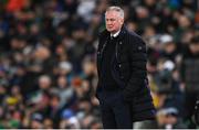 20 November 2023; Northern Ireland manager Michael O'Neill during the UEFA EURO 2024 Qualifying Round Group H match between Northern Ireland and Denmark at the National Stadium at Windsor Park in Belfast. Photo by Ramsey Cardy/Sportsfile