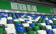 20 November 2023; A general view before the UEFA EURO 2024 Qualifying Round Group H match between Northern Ireland and Denmark at the National Stadium at Windsor Park in Belfast. Photo by Ramsey Cardy/Sportsfile