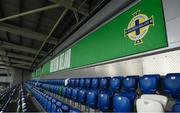 20 November 2023; A general view before the UEFA EURO 2024 Qualifying Round Group H match between Northern Ireland and Denmark at the National Stadium at Windsor Park in Belfast. Photo by Ramsey Cardy/Sportsfile