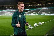 21 November 2023; James McClean of Republic of Ireland the international friendly match between Republic of Ireland and New Zealand at Aviva Stadium in Dublin. Photo by Stephen McCarthy/Sportsfile