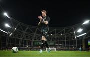 21 November 2023; James McClean of Republic of Ireland during the international friendly match between Republic of Ireland and New Zealand at Aviva Stadium in Dublin. Photo by Stephen McCarthy/Sportsfile