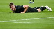 21 November 2023; Evan Ferguson of Republic of Ireland during the international friendly match between Republic of Ireland and New Zealand at Aviva Stadium in Dublin. Photo by Stephen McCarthy/Sportsfile
