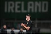 21 November 2023; Evan Ferguson of Republic of Ireland after the international friendly match between Republic of Ireland and New Zealand at Aviva Stadium in Dublin. Photo by Seb Daly/Sportsfile