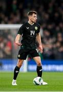 21 November 2023; Jayson Molumby of Republic of Ireland during the international friendly match between Republic of Ireland and New Zealand at the Aviva Stadium in Dublin. Photo by Seb Daly/Sportsfile