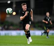 21 November 2023; Evan Ferguson of Republic of Ireland during the international friendly match between Republic of Ireland and New Zealand at Aviva Stadium in Dublin. Photo by Stephen McCarthy/Sportsfile