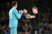 21 November 2023; James McClean of Republic of Ireland makes his way off the pitch after being substituted during the international friendly match between Republic of Ireland and New Zealand at Aviva Stadium in Dublin. Photo by Piaras Ó Mídheach/Sportsfile