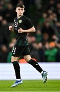 21 November 2023; Andrew Moran of Republic of Ireland during the international friendly match between Republic of Ireland and New Zealand at Aviva Stadium in Dublin. Photo by Piaras Ó Mídheach/Sportsfile