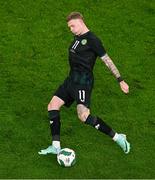 21 November 2023; James McClean of Republic of Ireland during the international friendly match between Republic of Ireland and New Zealand at Aviva Stadium in Dublin. Photo by Ben McShane/Sportsfile