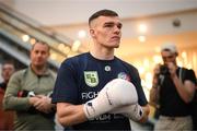 22 November 2023; Emmet Brennan during public workouts, held at Liffey Valley Shopping Centre in Clondalkin, Dublin, ahead of his celtic light heavyweight title fight with Jamie Morrissey, on November 25th at 3Arena in Dublin. Photo by Stephen McCarthy/Sportsfile
