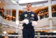 22 November 2023; Emmet Brennan during public workouts, held at Liffey Valley Shopping Centre in Clondalkin, Dublin, ahead of his celtic light heavyweight title fight with Jamie Morrissey, on November 25th at 3Arena in Dublin. Photo by Stephen McCarthy/Sportsfile