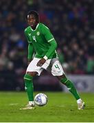 21 November 2023; Mohammed Lawal of Republic of Ireland during the UEFA European Under-21 Championship Qualifier match between Republic of Ireland and Italy at Turners Cross in Cork. Photo by Eóin Noonan/Sportsfile