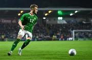 21 November 2023; Sam Curtis of Republic of Ireland during the UEFA European Under-21 Championship Qualifier match between Republic of Ireland and Italy at Turners Cross in Cork. Photo by Eóin Noonan/Sportsfile