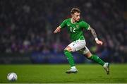 21 November 2023; Sam Curtis of Republic of Ireland during the UEFA European Under-21 Championship Qualifier match between Republic of Ireland and Italy at Turners Cross in Cork. Photo by Eóin Noonan/Sportsfile